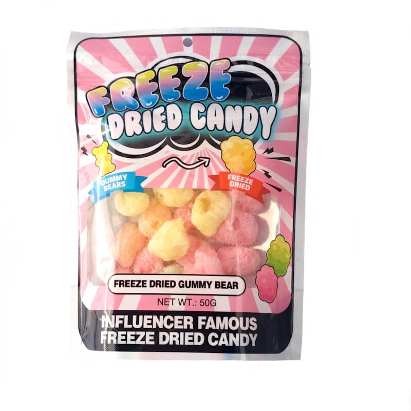 Freeze Dried Gummy Bears – Delicious Snacks - Crazy Candies!