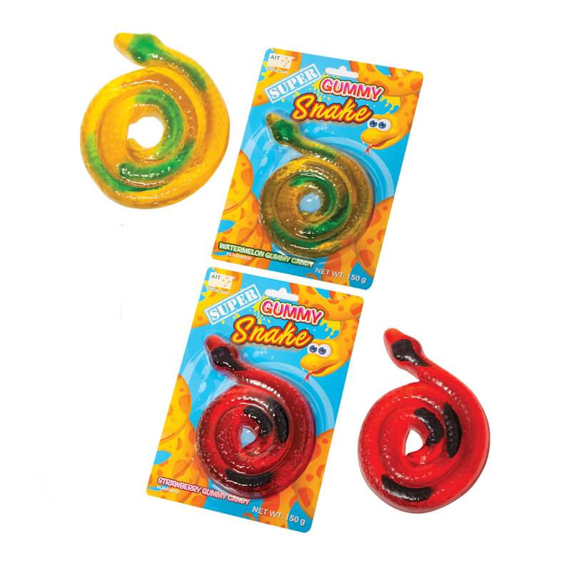 Giant Gummy Snake Novelty Candy