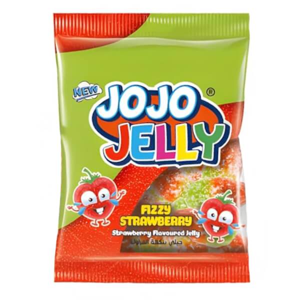 JoJo Jelly Fizzy Strawberry Jellies