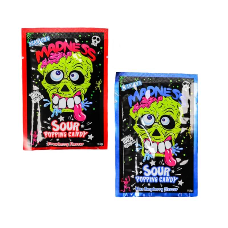 Madness Sour Popping Candy