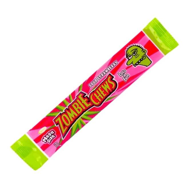 Strawberry Flavour Sour Chew Bar