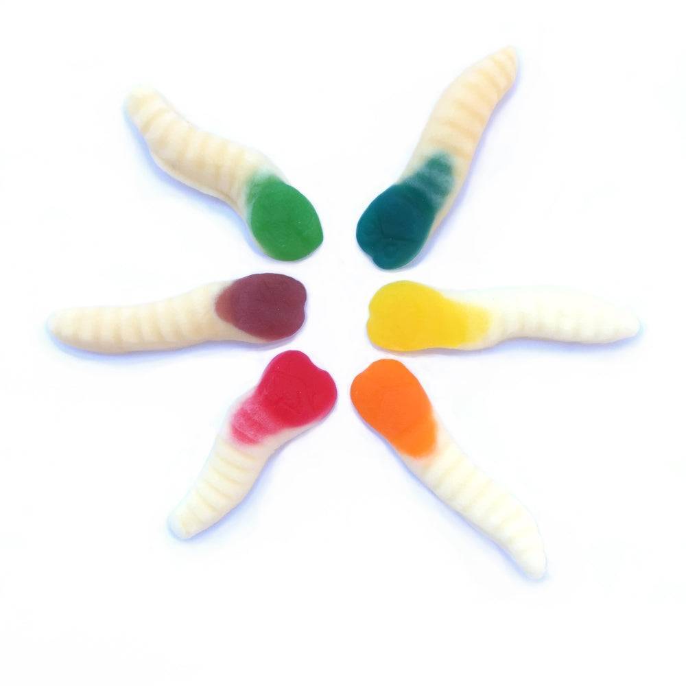 Gummy Lollies - Huhu Grubs - Crazy Candies Candy Store